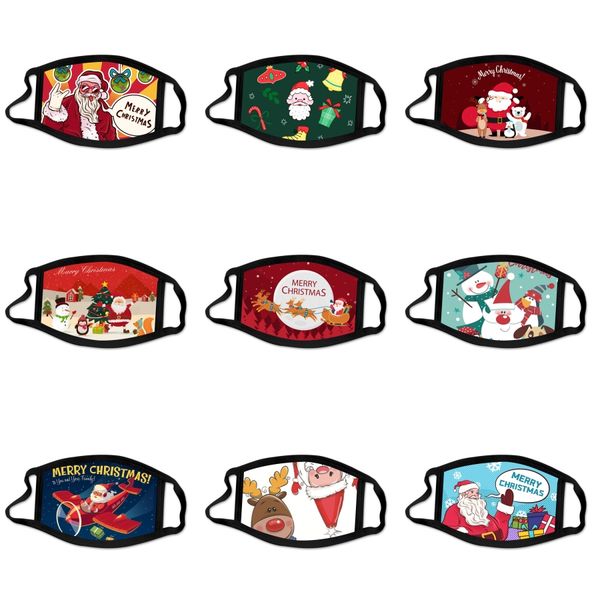 

bling face maskwashable cartoon face masks print fashion prective face mask anti haze dustproof prective mask#487, Black