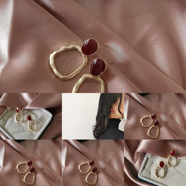 

rux beadsnice стерлингового серебра после шиповника мини синие серьги серьги с серьгой случайные серьги с приятным подарочным цветом серьги, Golden