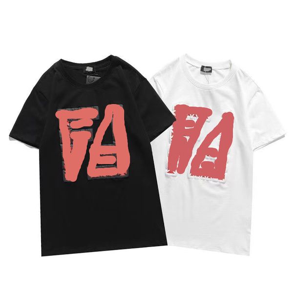 

21ss new designers t shirts menscouples lock clothes letter printed new fashion pairs shirt classic women men s tee crew neck summer, White;black
