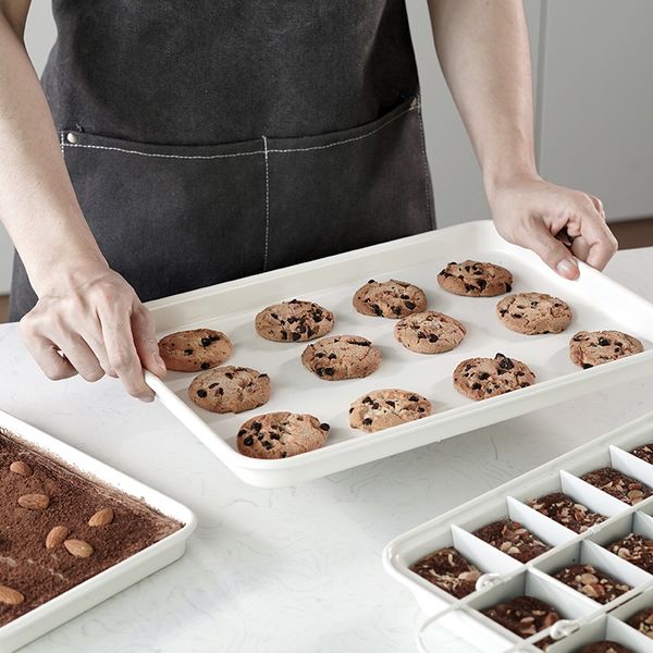 

rectangular baking pan carbon steel thickened cookie cake mould baking tools(the logistics price pls contact us)