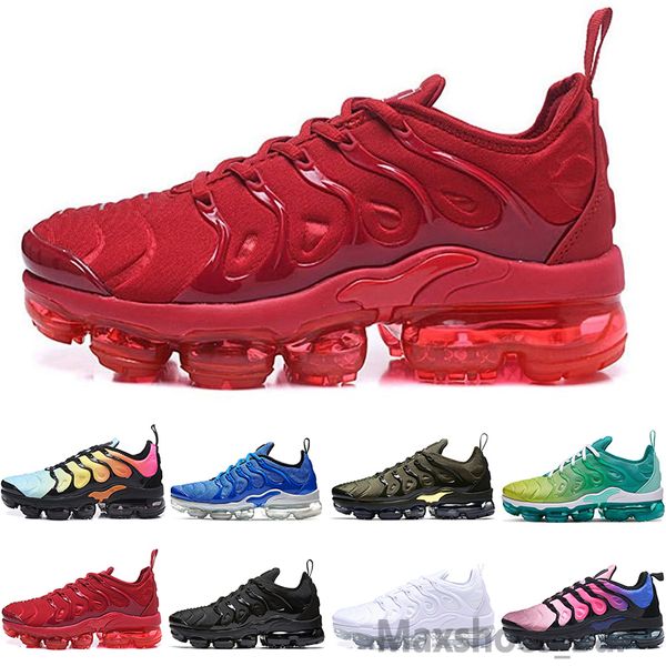 

2021 tn plus shoes triple black white be true pastel lemon lime grape volt tns mens womens trainers chaussures running sports sneakers 40-46