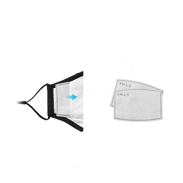 

adults/kids dhl filter facemask face activate k mask pad 5 layers insert dustproof re sdaa