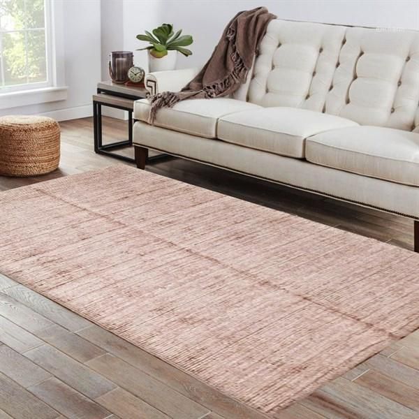 

catena dark pink handmade rug1
