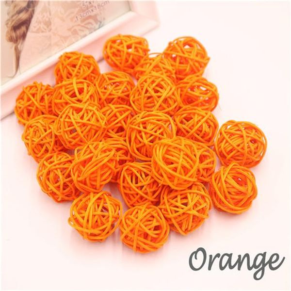 

20 шт. лот 3см многоцветный ротанг шар diy шарики дома украшения рождественские свадьбы украшения детские игрушки 20 шт. лот 3см jllvsc