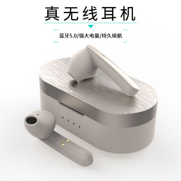 

new bluetooth 5.0 true wirels sports semi in ear touch black technology headset