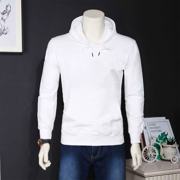 

mens hoodies fashion high street pullover hooded sweatshirts woman patchwork panelled sweater lo̴uis v̴uitton, Black