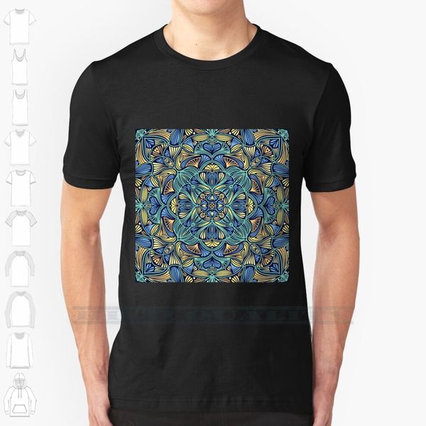 

красочный мандала шаблон 016 настраиваемого дизайн печать для мужчин new cool tee майка большого размер 6xl mandala спорт с капюшоном hoodie
