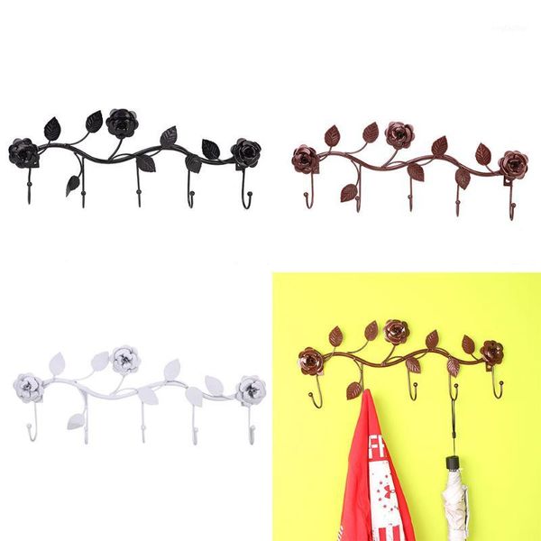 

hooks & rails rose over the door hanging clothes stuff holder hanger bedroom kitchen1