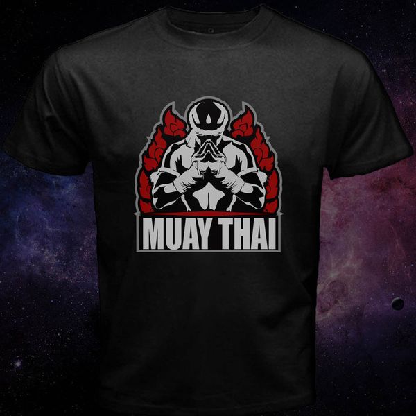 

sport new muay thai thailand martial arts fighting black men tshirt homme 2019 for tall and big men offensive t shirts