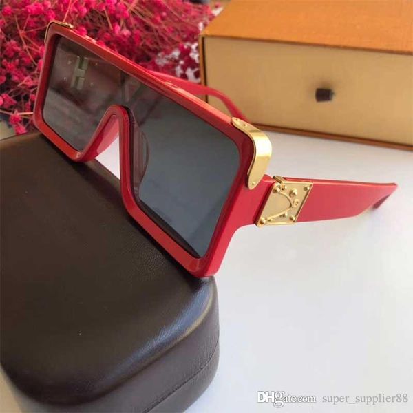 

send a whole set of original boxes luxury millionaire 1258 sunglasses for men full frame vintage designer sunglasses for men shiny gold logo, White;black