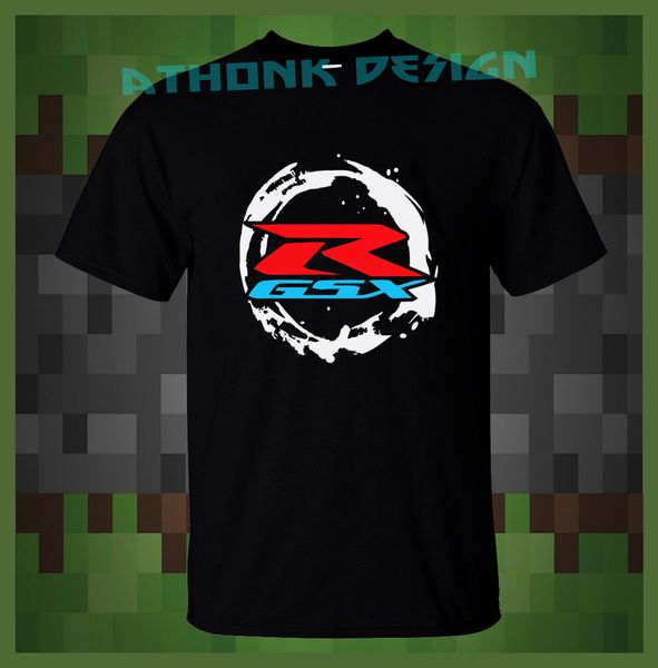 

sport suz gsx-r racing logo t-shirt gsx 1300 r hayabusa tee shirt mens 2019 new tee shirts printing cool t shirts