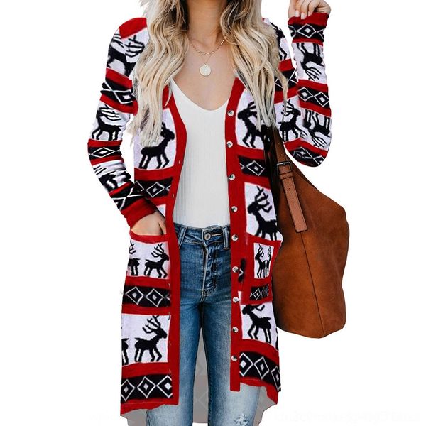 

qyfsj spring and autumn new zw9pp and long knitted cardigan casual loose v-neck long women's christmas coat coatcoat sleeve 85410 mediu, White;black