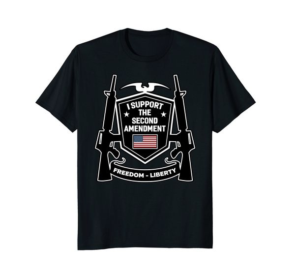 

2019 100% cotton i support the second amendment tshirt summer style tee shirt sport hooded sweatshirt hoodie