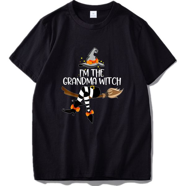

im the grandma witch t shirt - halloween matching group tshirt eu size tee sport hooded sweatshirt hoodie