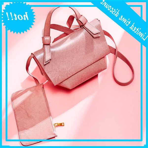 

summer new style saddle bag versatile women's leather cross shoulder backpack