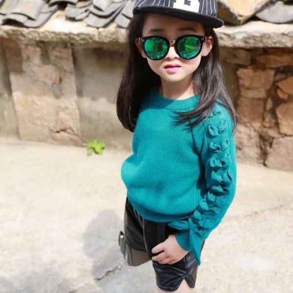

cuff new sweater fashion 2020 autumn children's t-shirt girls' pullover hb862 vmhgvf6d, Blue