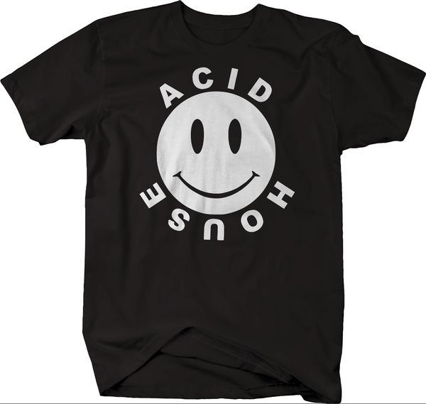 

acid house techno улыбайтесь happy face ретро балахон дизайнеров футболки толстовки
