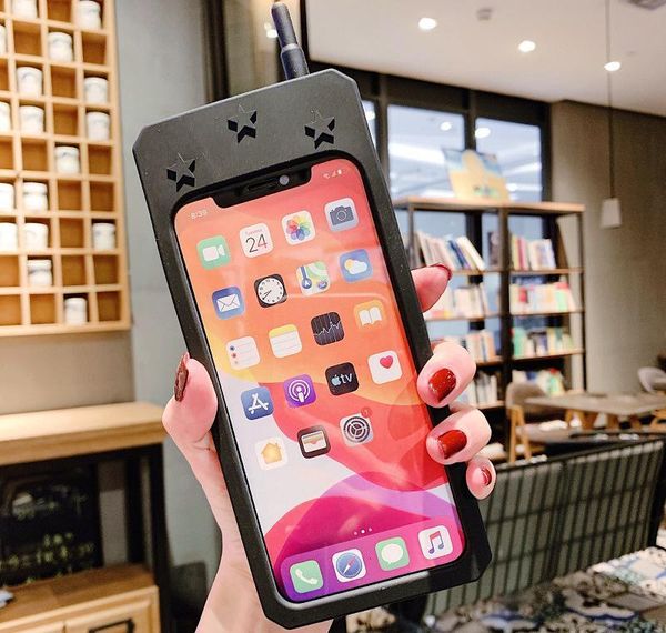 

3d cellular classic mobile phone case for iphone se case 11pro max xs max 6 7 8 plus retro protection anti cel qylbkk qpseller