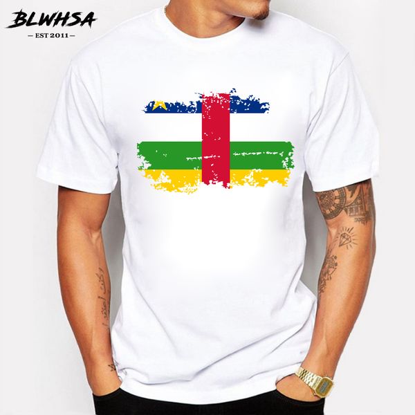 

blwhsa new central africa flag fashion printing summer cool central africa national flag tee sport hooded sweatshirt hoodie men t shirt