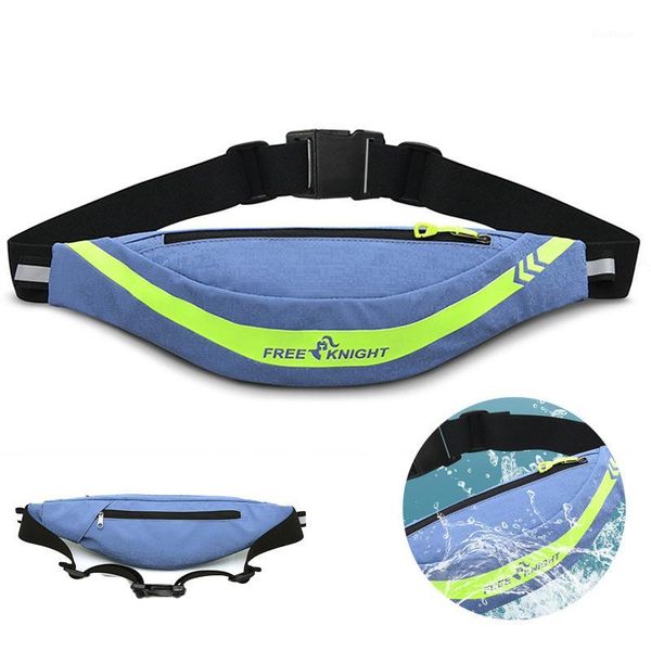 

outdoor bags waterproof running waist bag,anti-theft reflective gym belt bag,women cycling sports 6.5 inch mobile phone pouch1