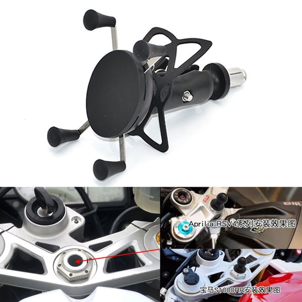 

gopro action camera/mobile phone holder for bmw s1000rr 2010- hp4 2012-2014 motorcycle mount bracket 2013 2015