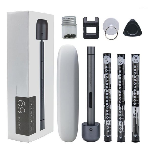 

for wowstick 1f pro upgrade version electric screwdriver 69 in 1 set cordless charging mobile phone camera notebook repair kit1