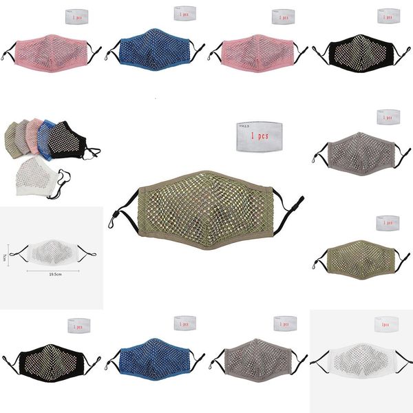 

with mask face mask reusable breathable pm2.5 washable filter gasket mask fast shi 3 dksn