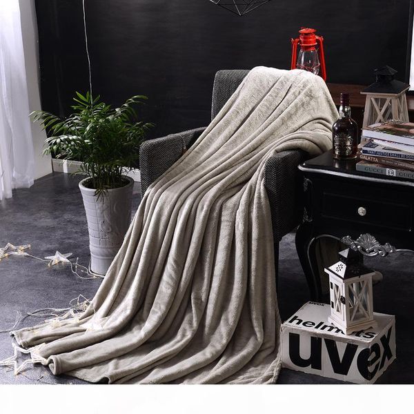 

flannel blankets , valet velvet air-conditioned single double thickened blanket christmas gift