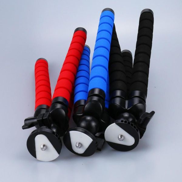 

tripods mini flexible sponge ocs tripod for huawei smartphone camera with clip holder phone