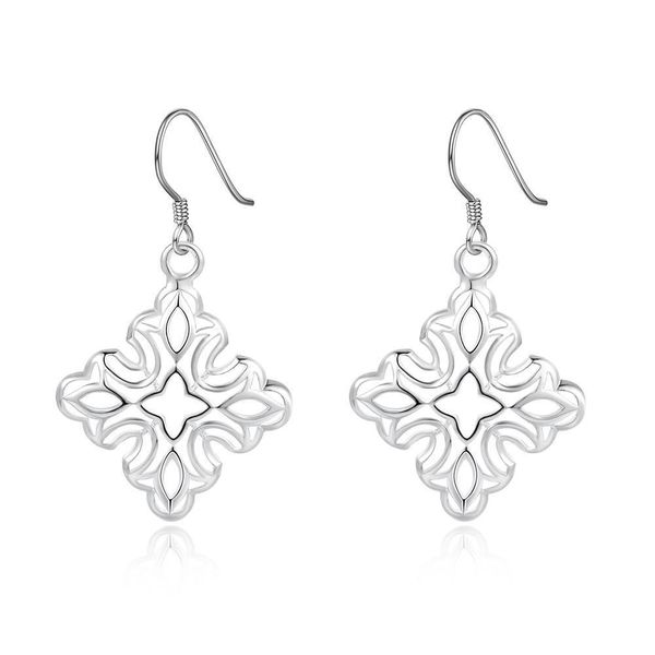 

wholesale cute lady retro women silver color earrings charms cute nice fashion classic jewelry charms wedding gift le055 h bbyktt, Golden