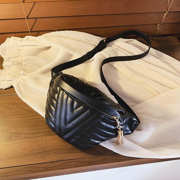 

brief designer fashion women waist pack snake pattern pu leather casual belt bags ladies luxury women's chest packs waist bag