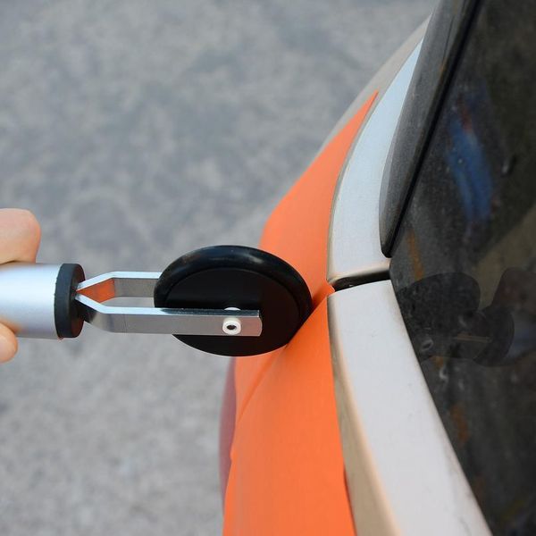 

foshio vinyl wrapping tool soft sponge rubber wrap roller squeegee car door gap uneven surface carbon fiber film instal jllmhj