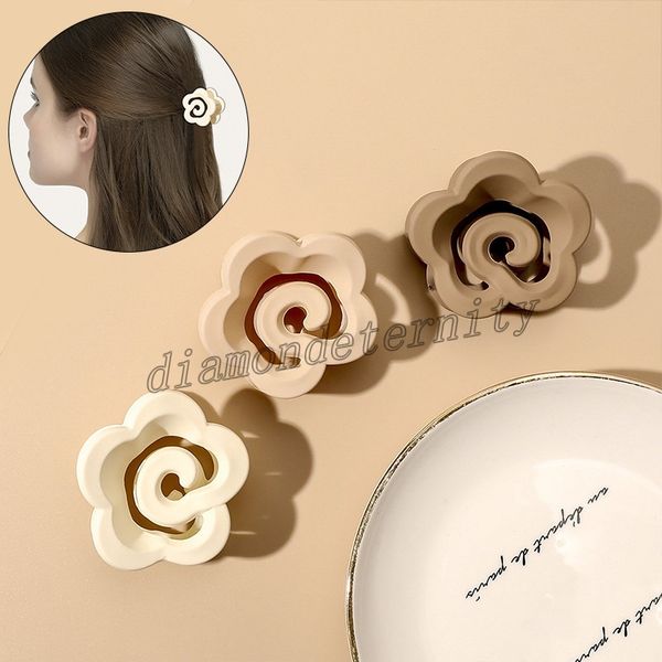 

cloud-shaped grab clip sweet small barrettes fresh cute hair claws small frosted cloud clamp matte ponytail hairpins wholesale, Golden;silver