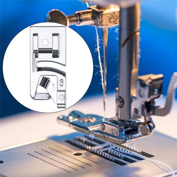 

sewing notions & tools 3pcs accessories narrow rolled hem machine presser foot set household costura 6mm/4mm/3mm #50, Black
