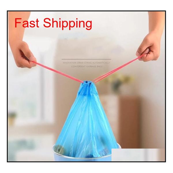 

disposable garbage bags plastic drawstring garbage bag matic closing plastic bag home l kitchen storage handba qyleju bdenet