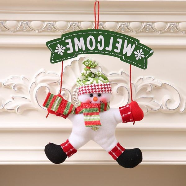 

for claus christmas door home tree santa hanging ornaments christmas's day decoration supplies