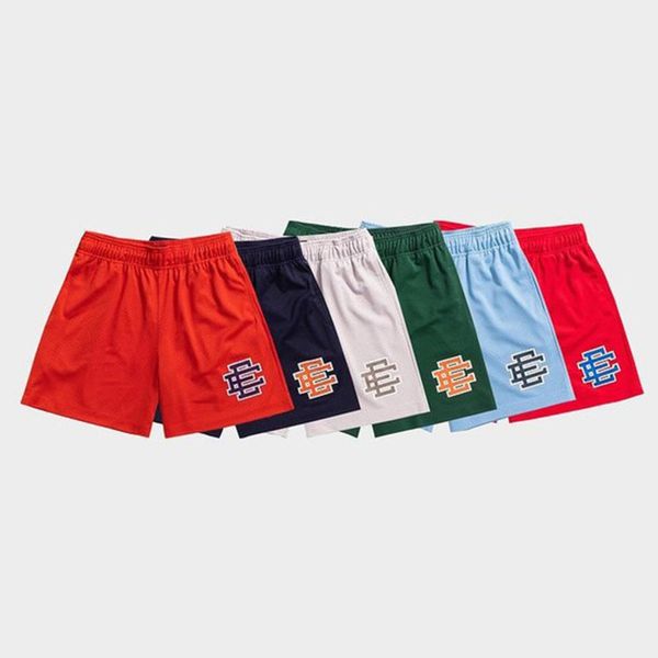 

men's shorts eric emanuel summer ee short newyork city skyline gym fitness mesh quick dry mens basic casual beach basketball football s, White;black
