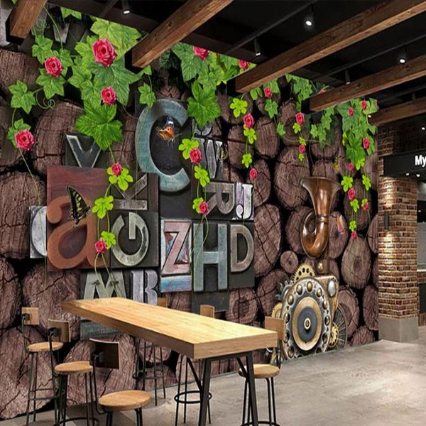 

wallpapers dropship custom mural withered tree comes to life again cafe decoration backdrop wallpaper high quality