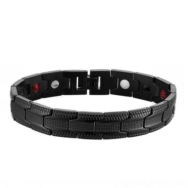 

obz3j jewelry bracelet jewelry stripe plating black health care boy steel stainless steel stripe plating black health care boy stainless bra, Golden;silver