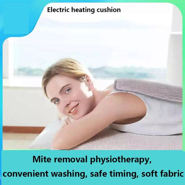 

220v 35w 40*40cm microplush electric heating pad for abdomen waist back pain relief winter warmer 3 heat controller