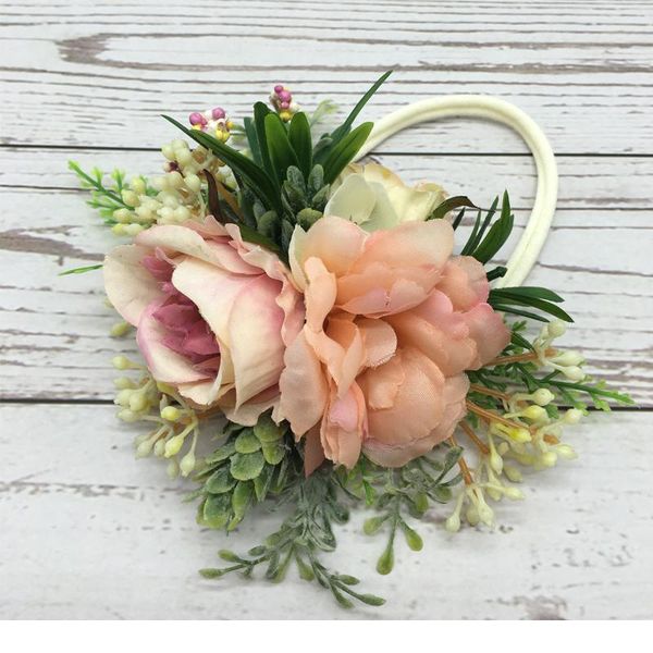 

baby hair band flower crown newborn baby elastic headband floral headband garland pgraphy hair accessories flowe qyllut