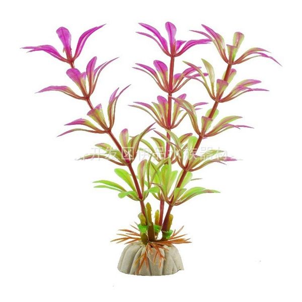 

artificial underwater plants aquarium plastic simulated water grass fish tank green purple red water grass viewing decorations d 45 g2