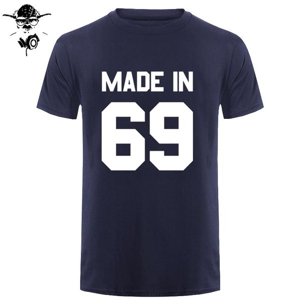 

made in '69 mens t shirt 60-й день рождения настоящий подарок 1969 новые футболки смешные tops tee new unisex смешные tops спорта с капюшоно