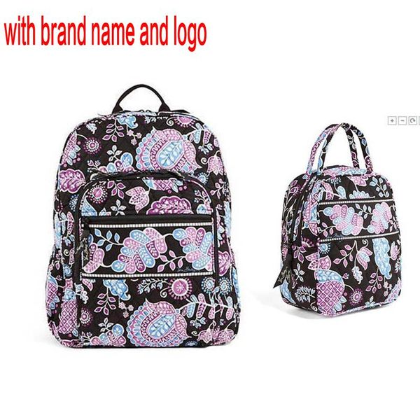 

flower lapcampus bag cotton school backpack school bag with lunch bag 2hf9m qynf