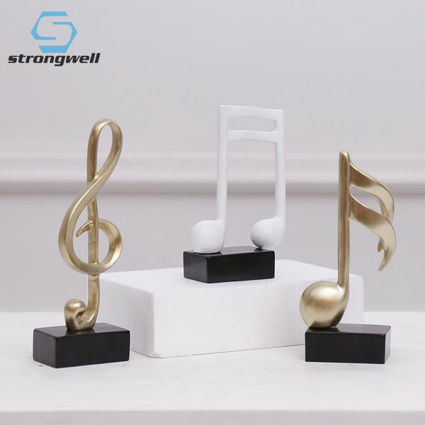 Strongwell Moderne minimalistische Musik-Trophäe, Stab, Musiksymbol, Klavierzimmer, Statue, Kunsthandwerk, Heimdekoration, Zubehör, Geburtstagsgeschenke, T200703