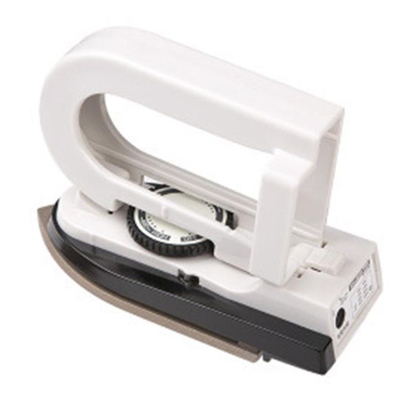 

mini portable foldable electric steam iron for clothes comes with voltage regulator handheld flatiron for home travelling