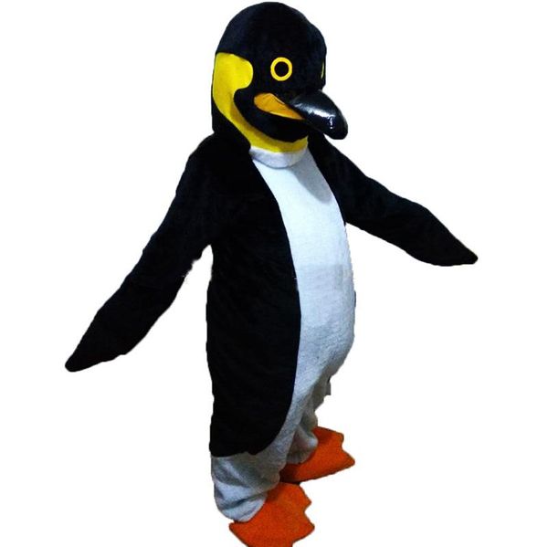 2019 Hochwertige heiße Pinguin-Maskottchen-Kostüme, Zeichentrickfigur, Erwachsene, Gr