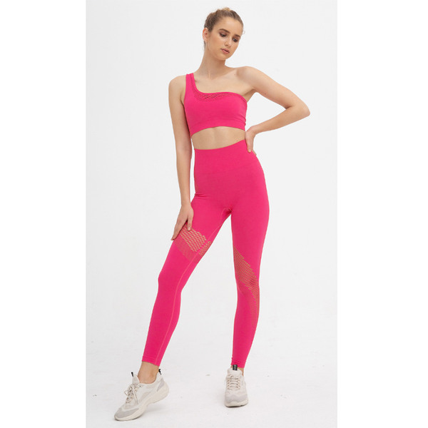 

yoga outfits women suit for work out leggings gym sports bra/sportswear fitness custom set, White;red