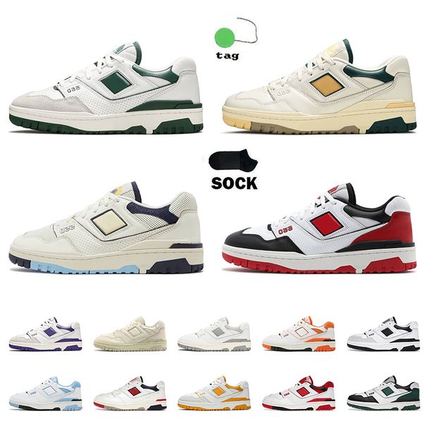 

luxury shoe platform b550 550 mens women casual shoes bb550 boots aime leon dore green yellow rich paul white grey unc sea salt black off au