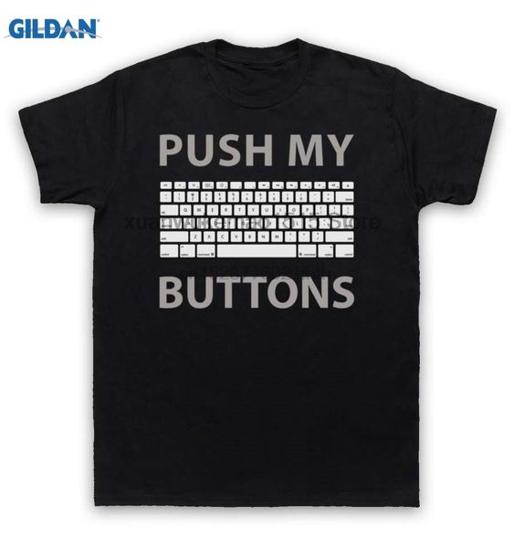 

100% cotton printed push my buttons computer geek hoodie designers t shirts sweatshirt
